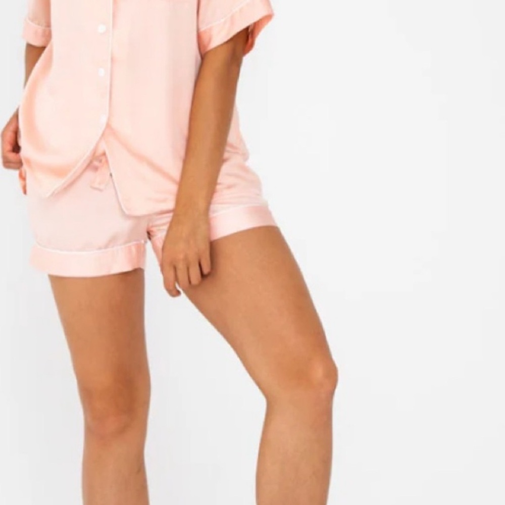 NWT Ettitude Sateen PJ Shorts Size L